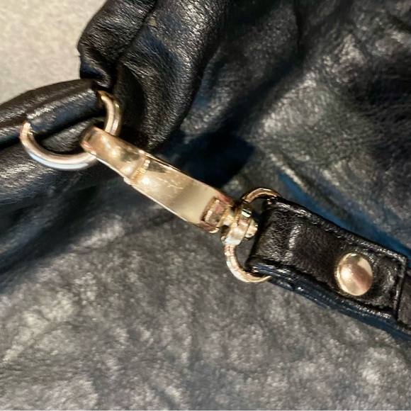 Cache clutch leather tassel  zipper - Picture 9 of 12